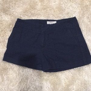 Navy blue shorts